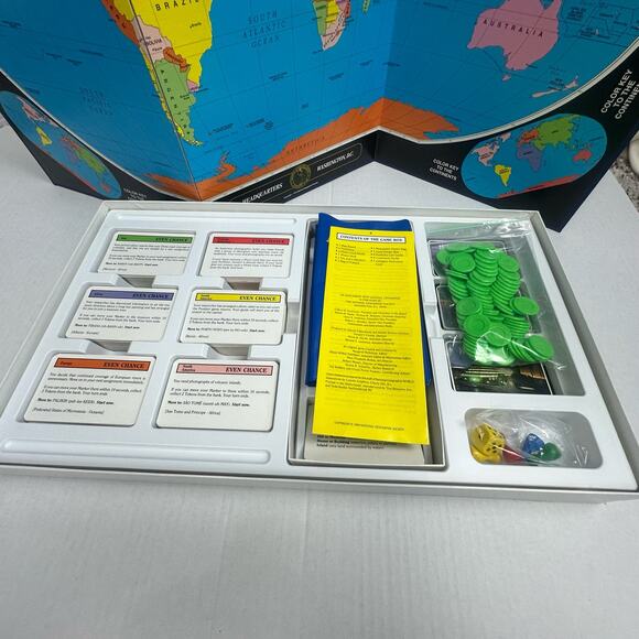 On Assignment With National Geographic Vintage 1990 Boardgame Board Game - Picture 6 of 10